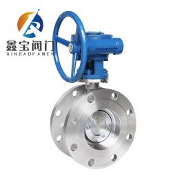 不鏽鋼法蘭蝶閥